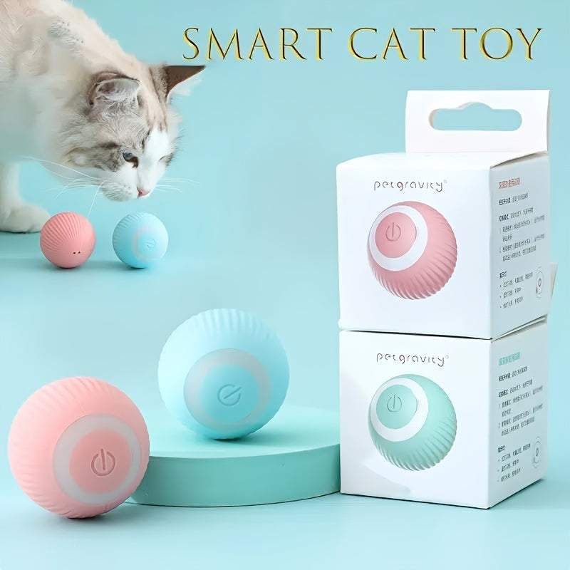 Paw-some Interactive Smart Cat Ball Toy