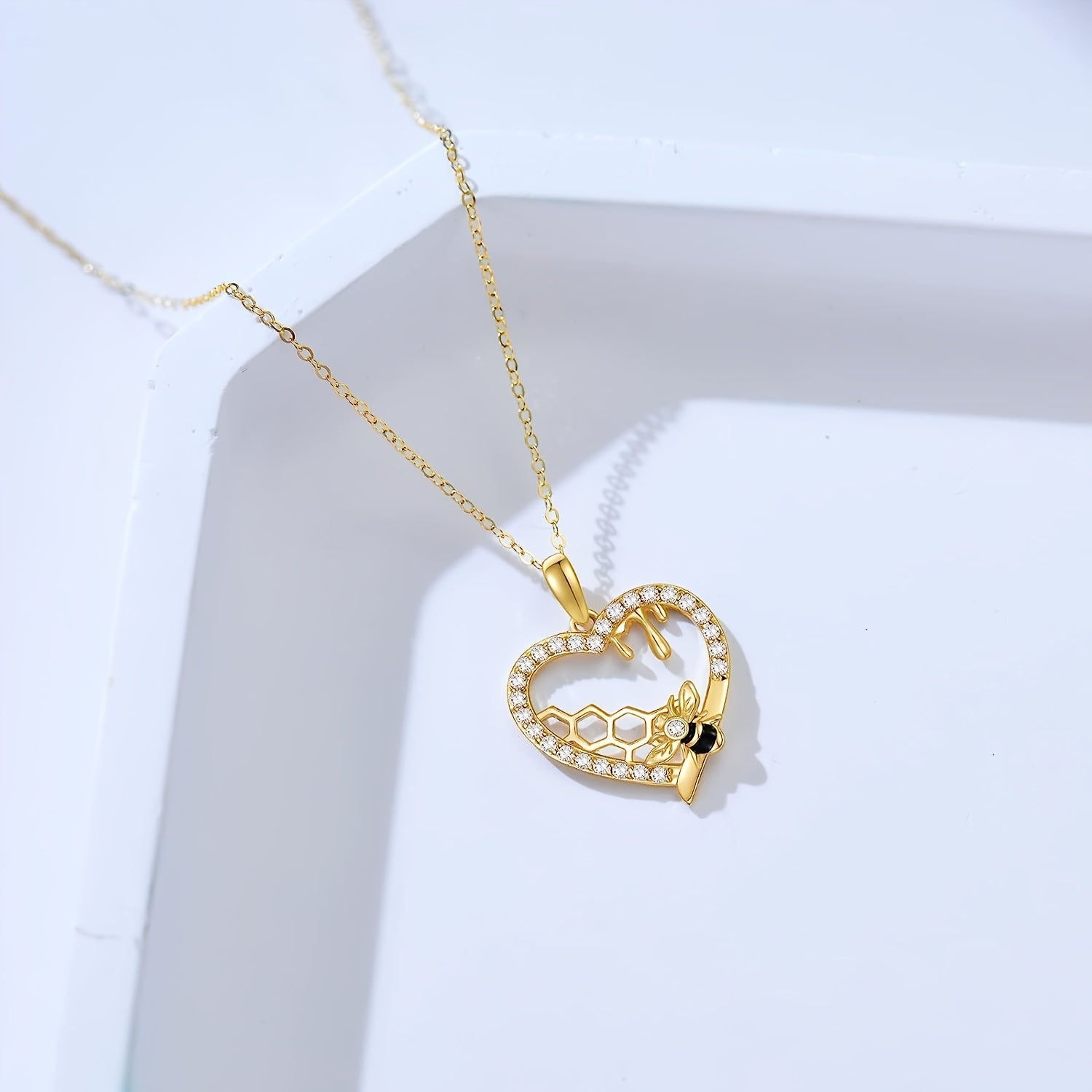 Golden Bee Necklace